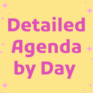 detailed agenda